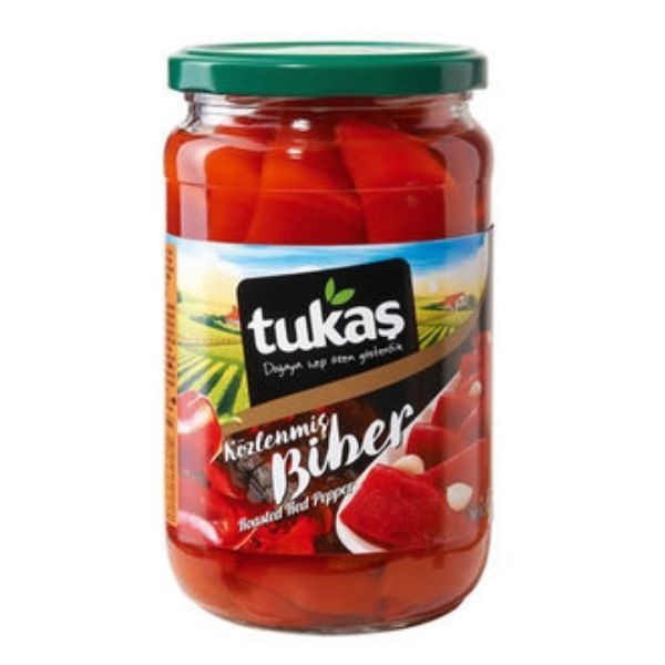 Tukaş Közlenmiş Biber 660 Gr