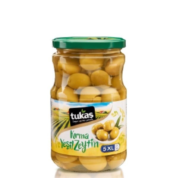 Tukaş Kırma Yeşil Zeytin 400 Gr