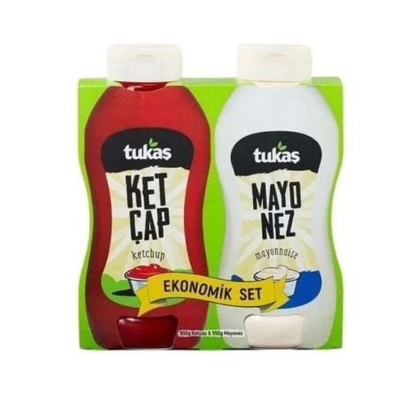 Tukaş Ketçap Mayonez Set 650+550 Gr