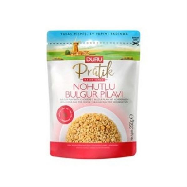 Duru Pratik Nohutlu Bulgur Pilavı 250 G