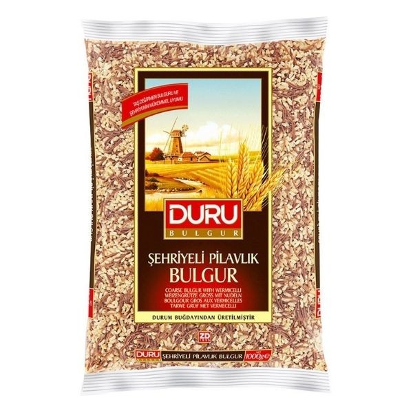 Duru Şehriyeli Pilavlık Bulgur 1 Kg