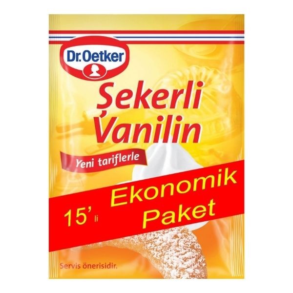Dr.Oetker Şekerli Vanilin 15Li