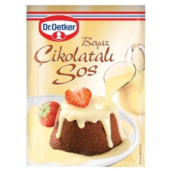 Dr.Oetker Tatlı Sos Beyaz Çikolatalı 80 G