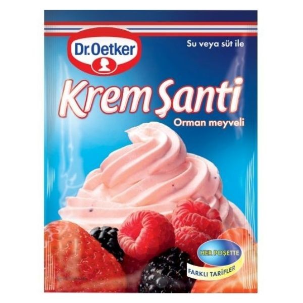 Dr.Oetker Orman Meyveli Krem Şanti 75 G