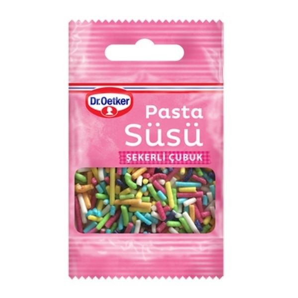 Dr.Oetker Dekor Şekerli Çubuk 10 G