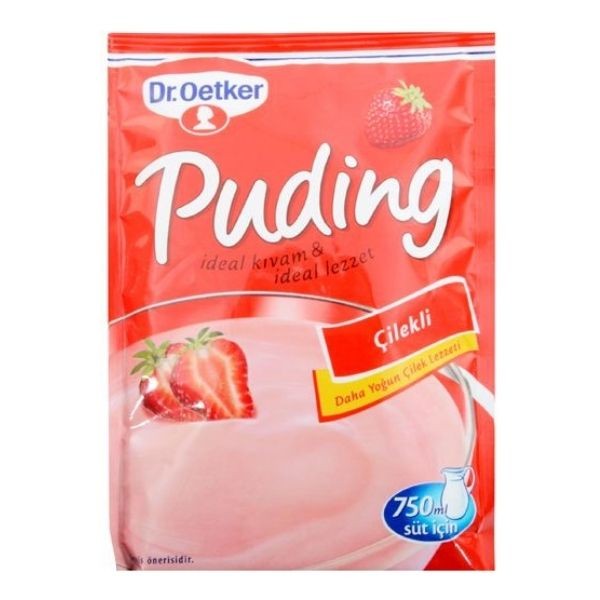 Dr.Oetker Puding Çilekli 120 G