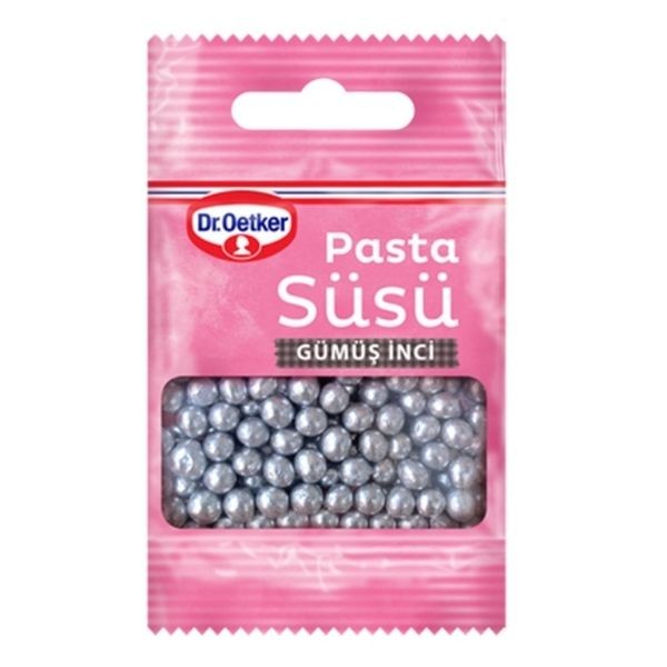 Dr.Oetker Dekor Gümüş İnci 10 G