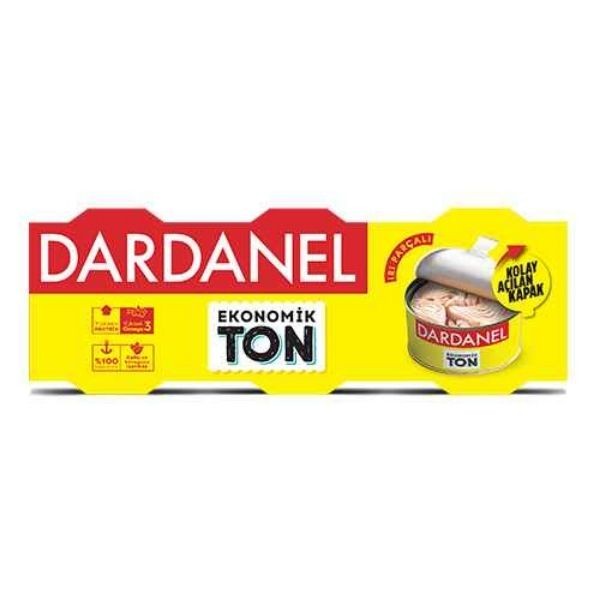Dardanel Ekonomik Ton Balığı 3x75 G
