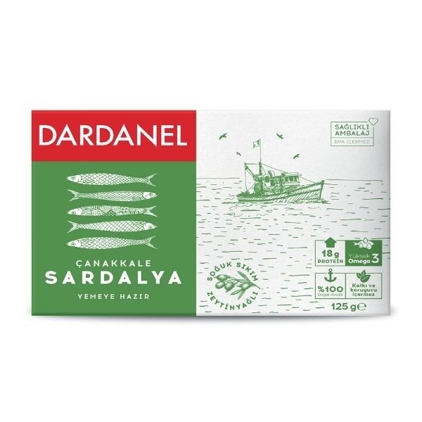 Dardanel Sardalya 125 G