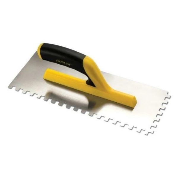 Dekor 124 Seramik Malası 8x8 Açık Plastik Saplı 35cm