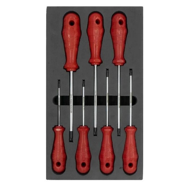 İzeltaş Delikli Torx Tornavida Takımı 7 Parça