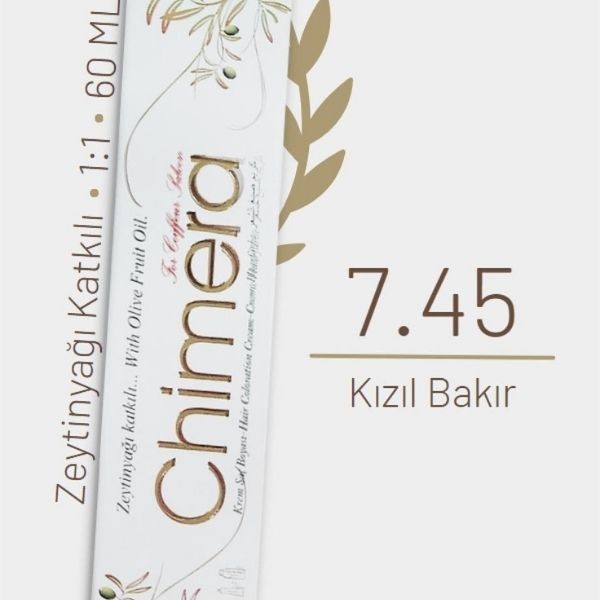 Akos Chimera Saç Boya Serisi 60 Ml 7/45