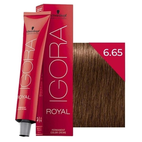 Schwarzkopf Igora Royal Permanet Color Creme - Saç Boyası No: 6-65  60ml
