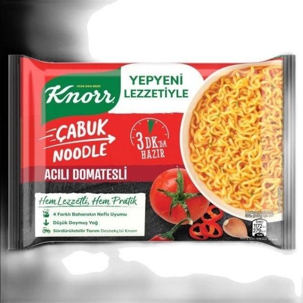 Knorr Noodle Acılı Noodle 67 G