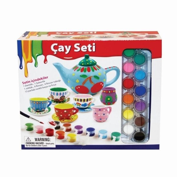 Vardem - Kutulu Çay Seti Boyama Oyunu