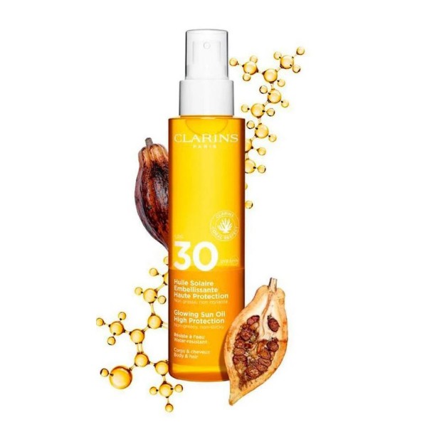 Clarins Sun Body Oil Spf 30 150Ml