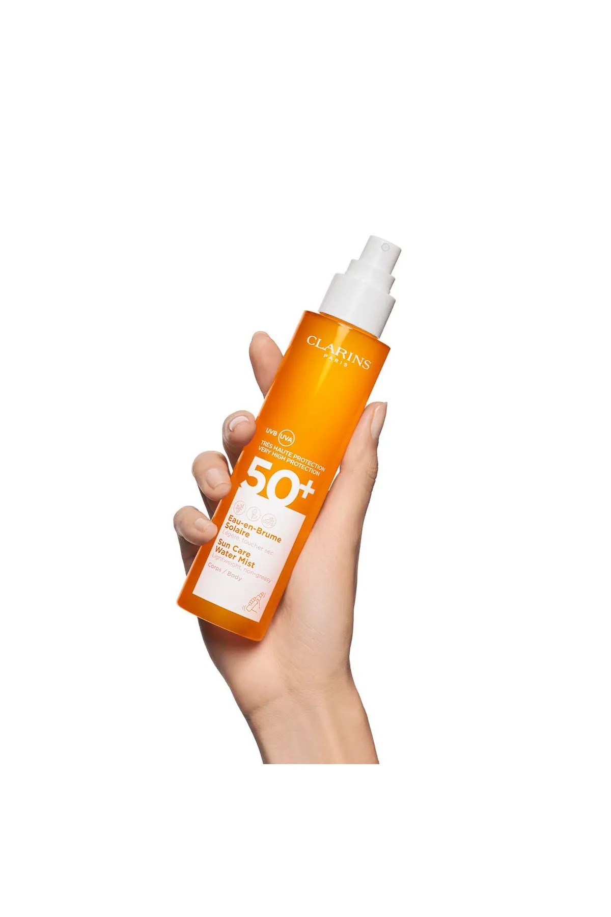 Clarins Suncare Body Water Spf50+Flacon 150 Ml