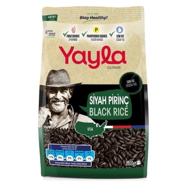 Yayla Siyah Pirinç 500 G