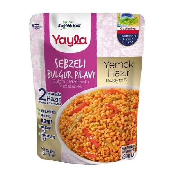 Yayla Sebzeli Bulgur Pilavı 250 G