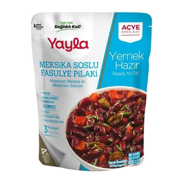 Yayla Meksika Soslu Pilaki 400 G