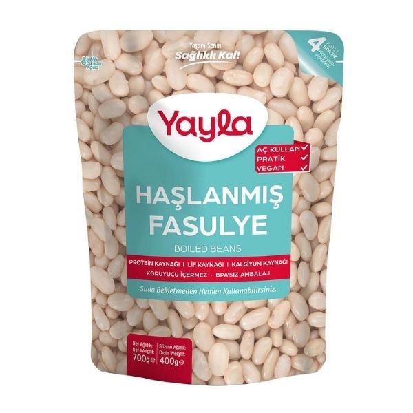 Yayla Haşlanmış Fasulye 700 G