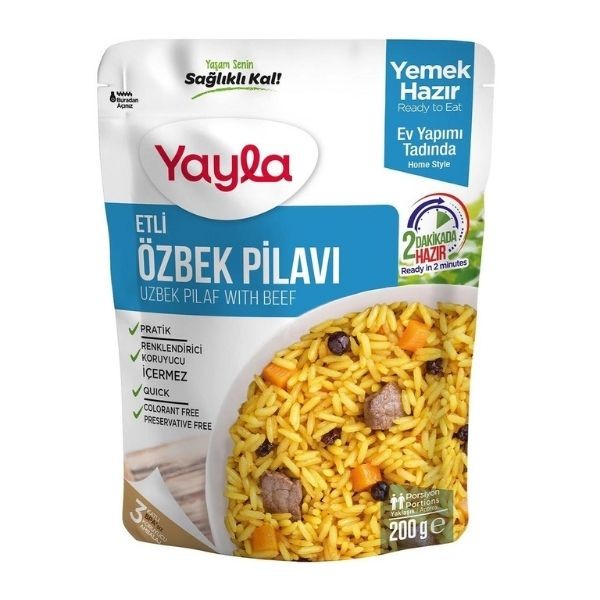 Yayla Etli Özbek Pilavı 200 G