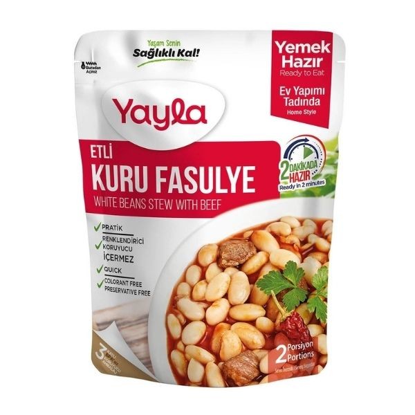 Yayla Etli Kuru Fasulye 250 G