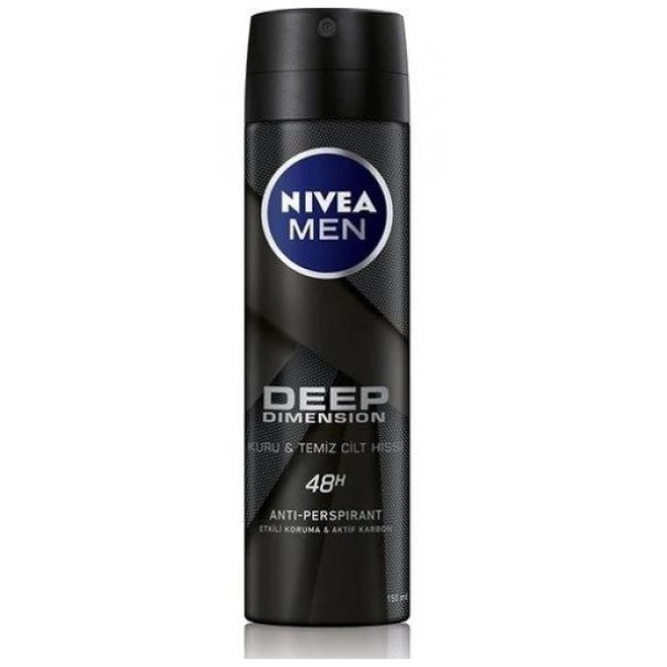 Nivea Deodorant Deep Dimension Erkek 150 ml