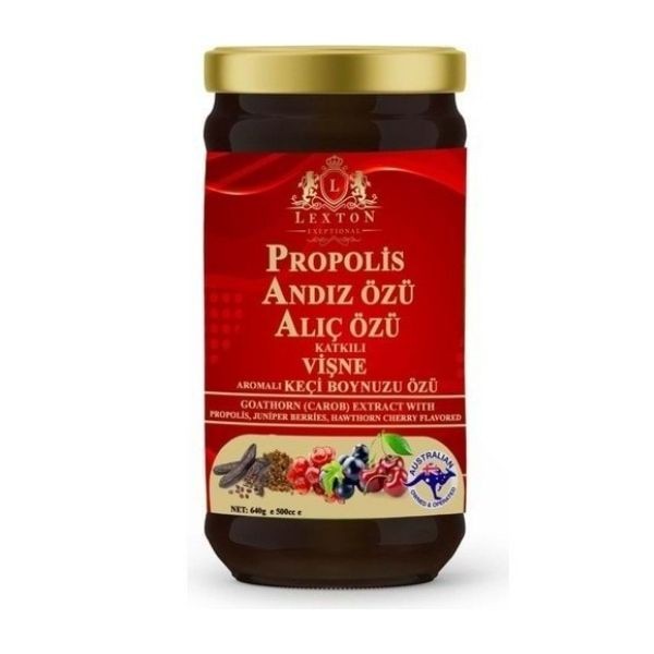 Lexton Propolis Ardıç Özü Harnup Özü 640 G