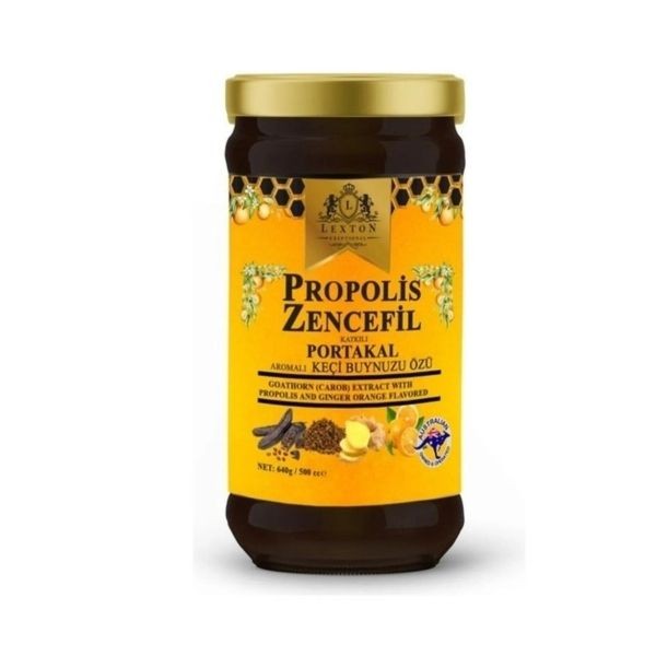 Lexton Propolis Zencefil Portakal Harnup Özü 640 G