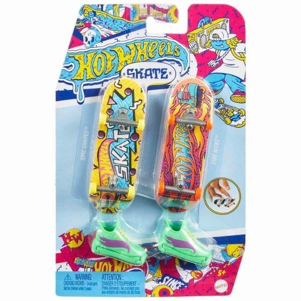 Hot Wheels Skate Retro İkili Parmak Kaykay HXL17-HXL20 Skate Vibin