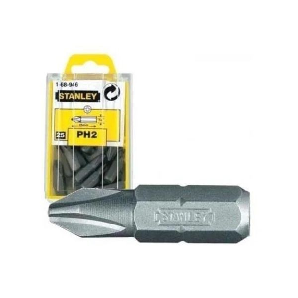 Stanley Bits Uç PH2x25 mm 25'li Paket