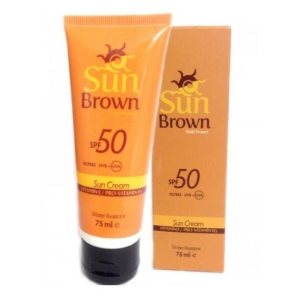 Sun Brown Güneş Koruyucu Yüz Kremi Spf50 75 Ml