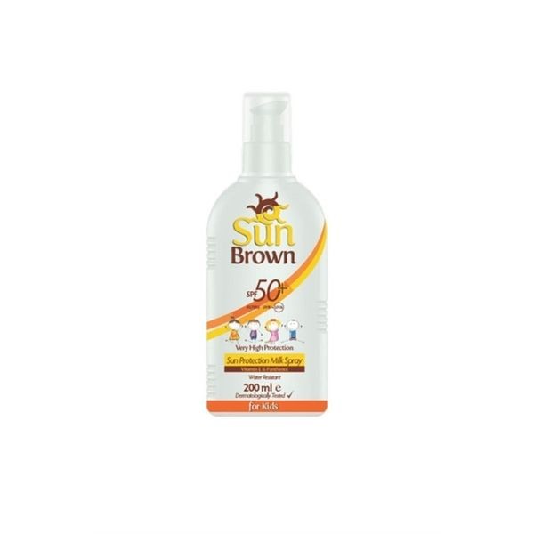 Sun Brown Koruyucu Güneş Losyonu Çocuklar İçin Spf50 200 Ml
