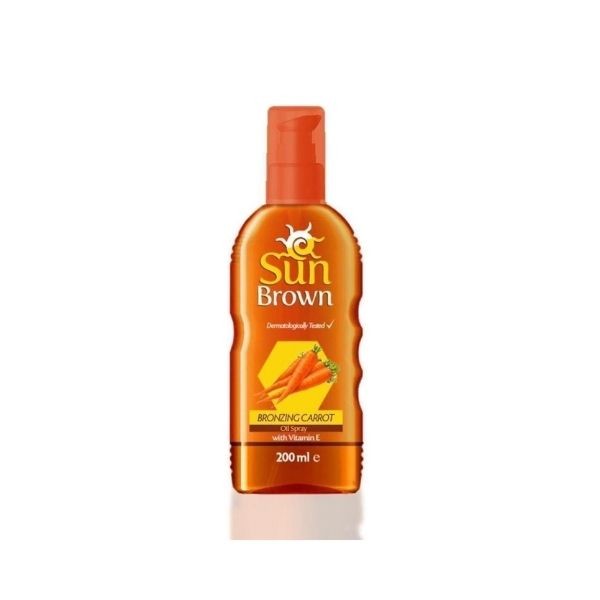 Sun Brown Bronzlaştırıcı Havuç Yağı Spreyi 200 Ml
