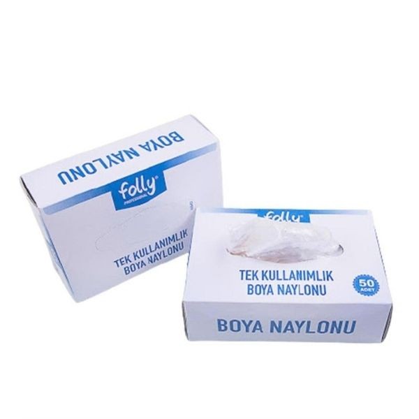 Folly Profesyonel Tek Kullanımlık Boya Naylonu 50'Li