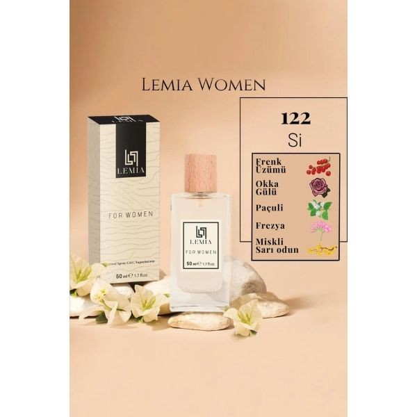 Lemia 122 Si Kadın Parfüm Edc 50 Ml