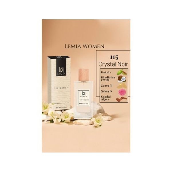Lemia 115 Crystal Noir 115 Kadın Parfüm Edc 50 Ml