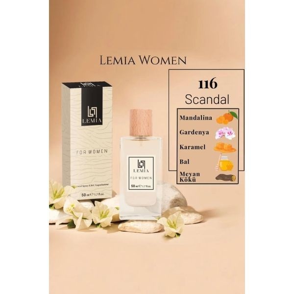 Lemia 116 Scandal Kadın Parfüm Edc 50 Ml