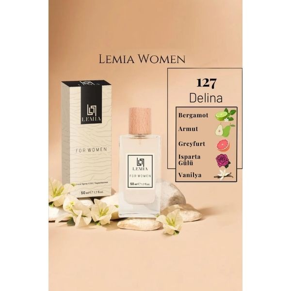 Lemia 127 Delina Kadın Parfüm Edc 50 Ml