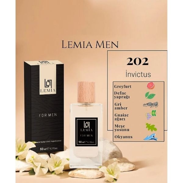 Lemia 202 Invictus Erkek Parfüm 50 Ml