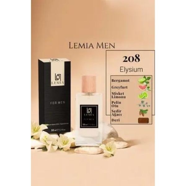 Lemia 208 Elysium Erkek Parfüm 50 Ml