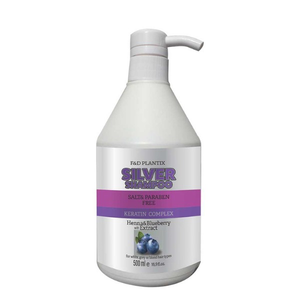 F&D Plantix Silver Tuzsuz Şampuan 500 ml