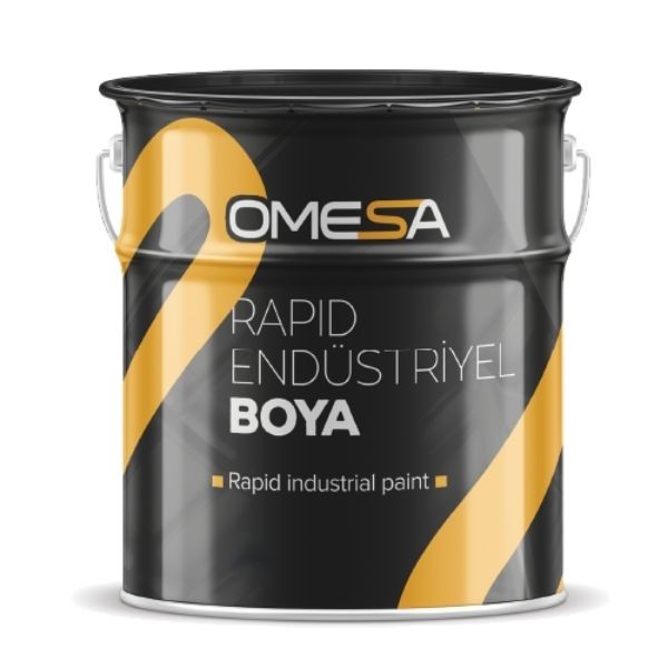 Omesa Rapid Endüstriyel Boya Mat Siyah 2,2lt
