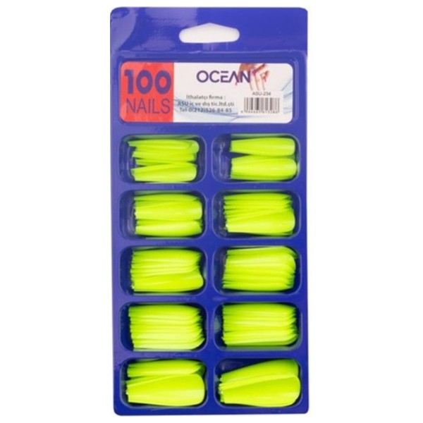 Ocean Care No:234 Takma Tırnak Balerin 100'lü
