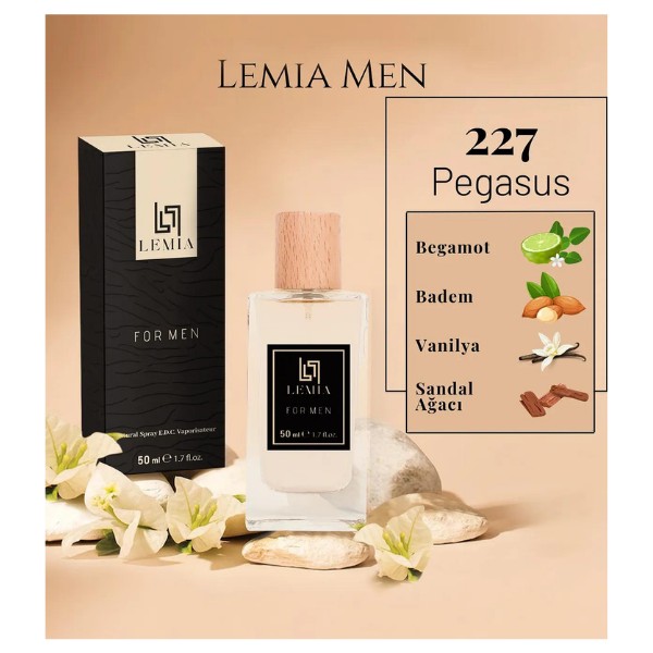 LEMİA 227 Pegacus Erkek Parfüm Edc 50ml
