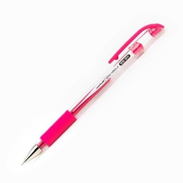 Uniball Signoeedle 0.38 İğne Uçlu Jel Kalem Pembe