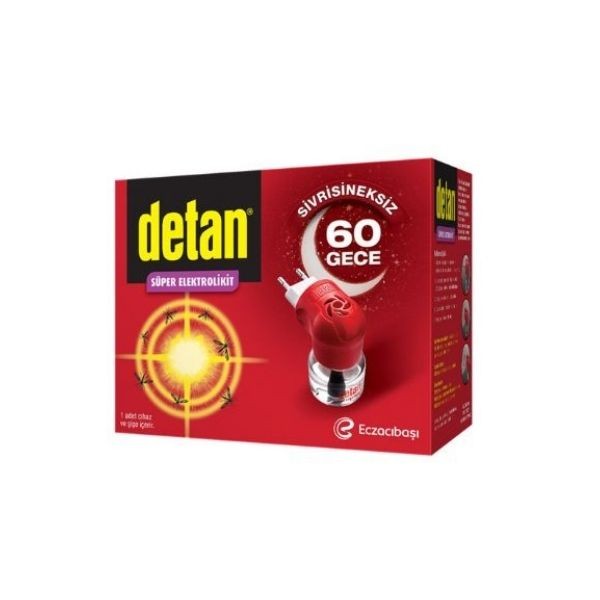 Detan Süper Elektrolikit Cihaz+Yedek 60 Gece