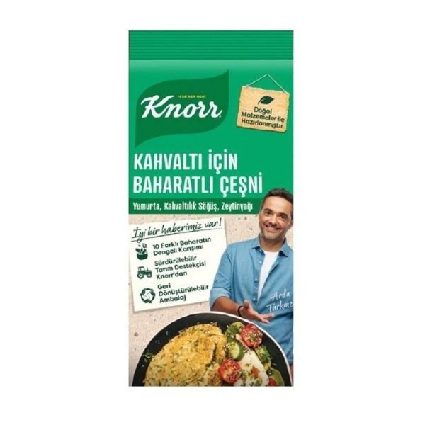 Knorr Kahvaltı İçin Baharatlı Çeşni 35 Gr