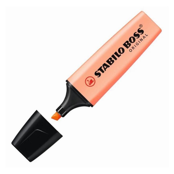 Stabilo Boss Highlight Pastel Turuncu Fosforlu Kalem